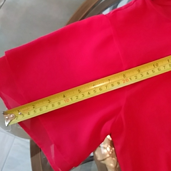 Michael kors P/M red top - Picture 5 of 5